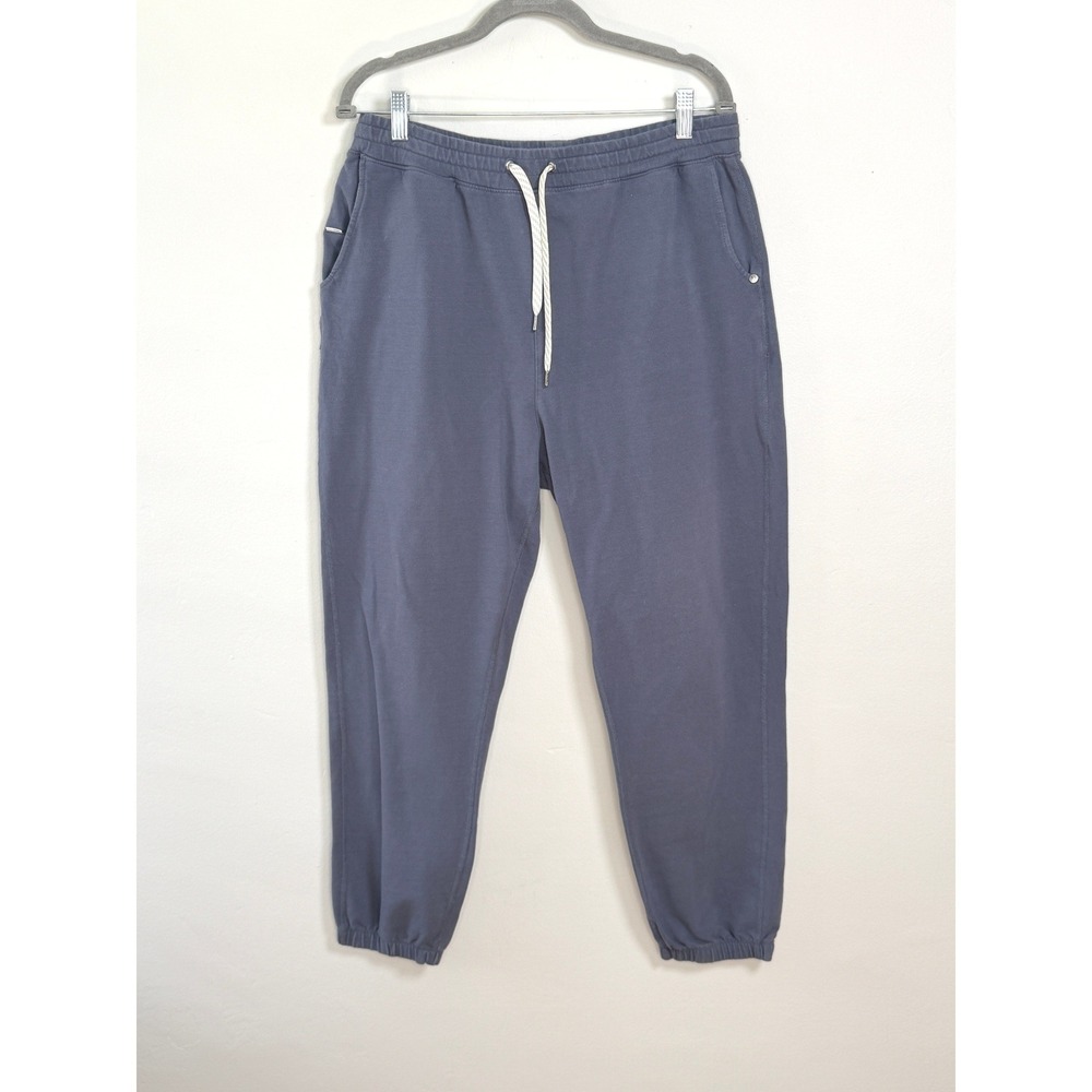 Vuori Laguna Lounge Pant Jogger Women XL Blue Athleisure Sweatpants Comfort